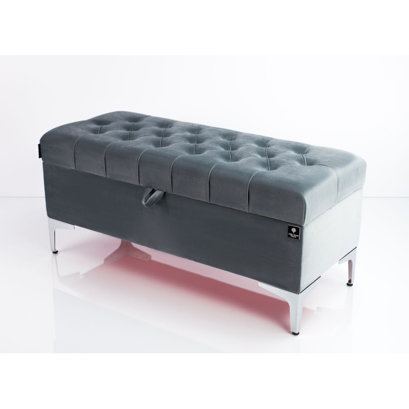 Tufted Storage Bench